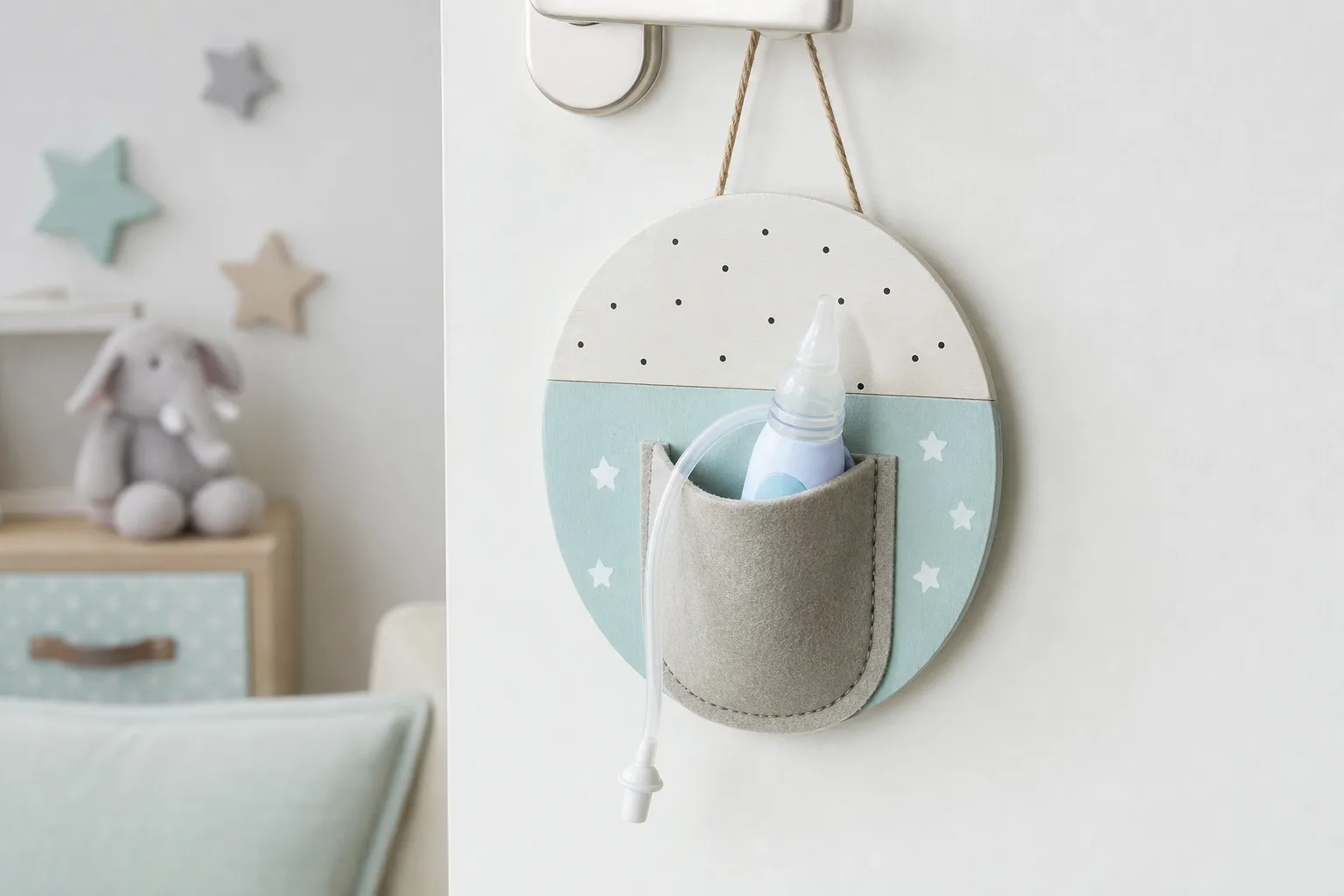 DIY-Nasensauger-Tuerschild fuer das Kinderzimmer gestalten